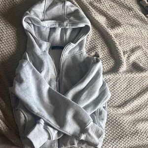 Gray Women's Hoodie Sweater